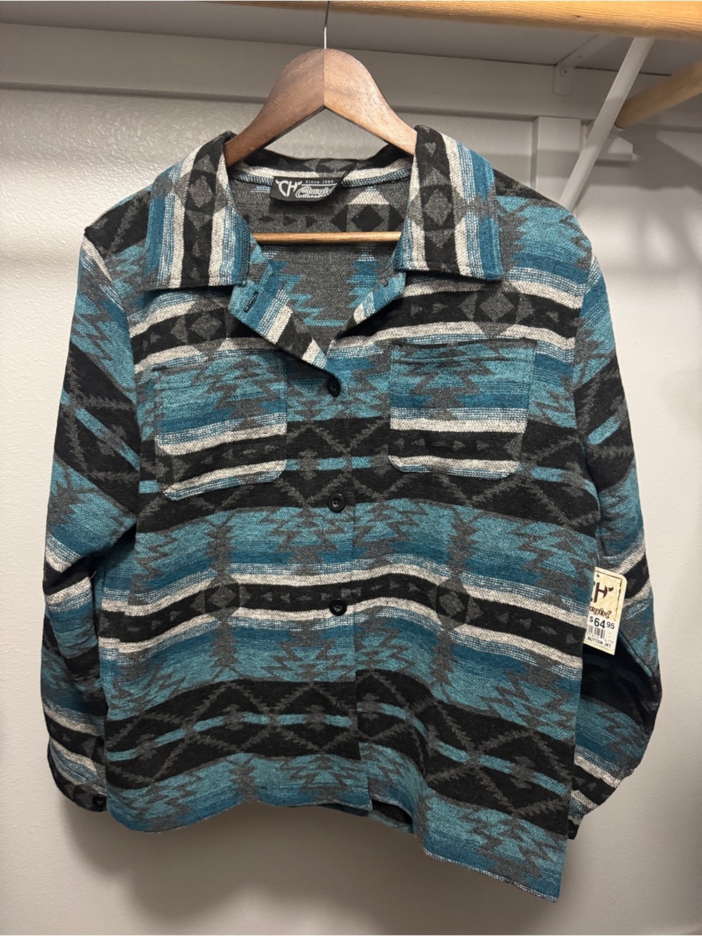 Cowgirl Hardware lightweight shirt/jacket